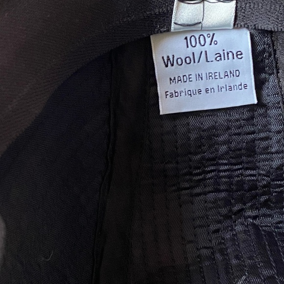 Donegal Handwoven Wool Tweed Ireland Fedora Hat- Sz-7 1/8 - Picture 13 of 13